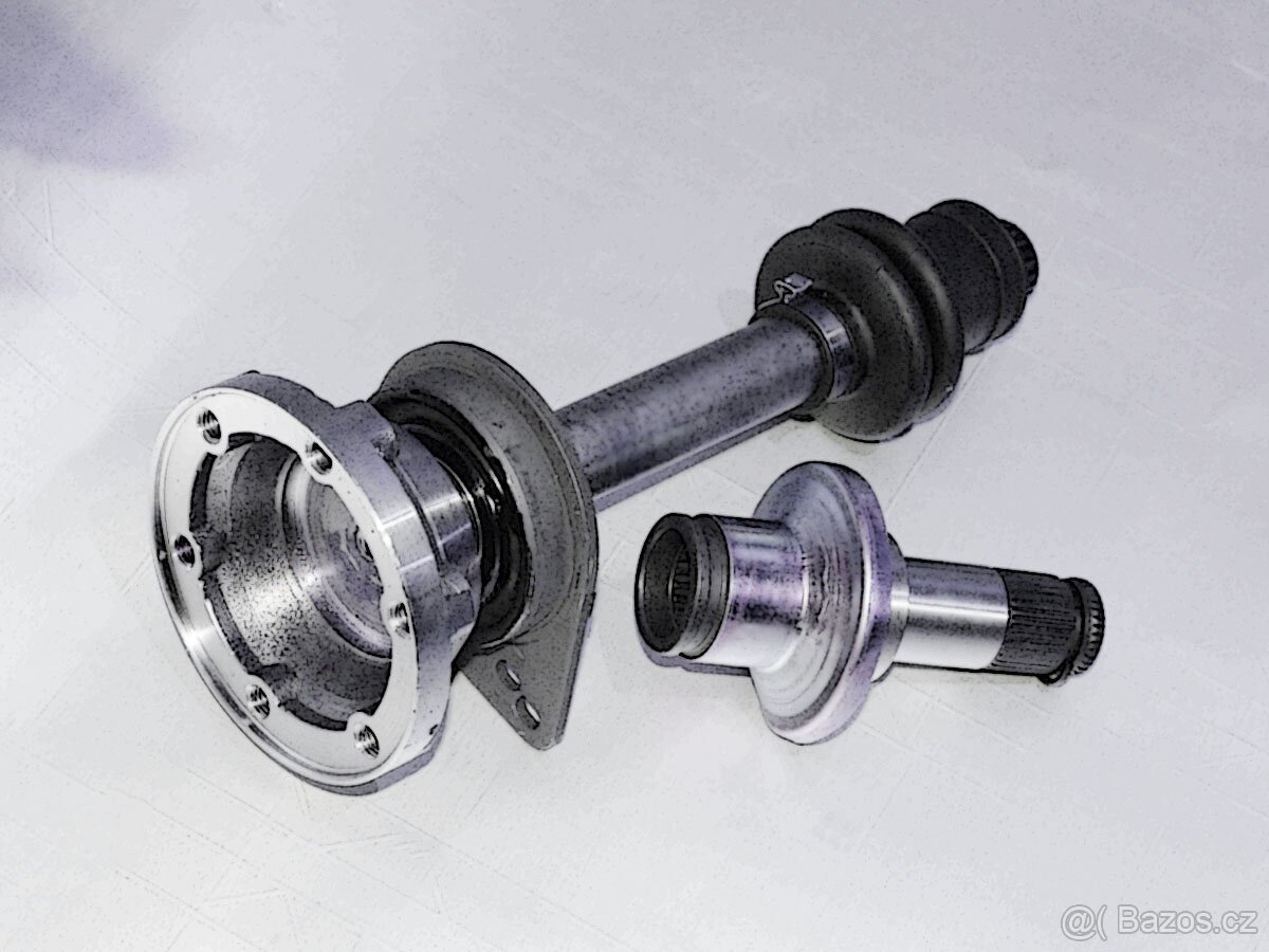 VW T4 Multivan nova poloosa a prodlouzeni poloosy - 2