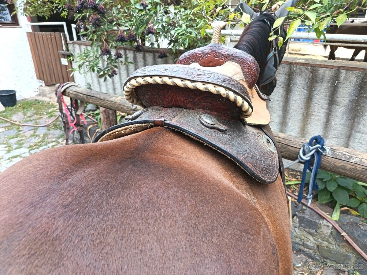 Westernové sedlo - 2