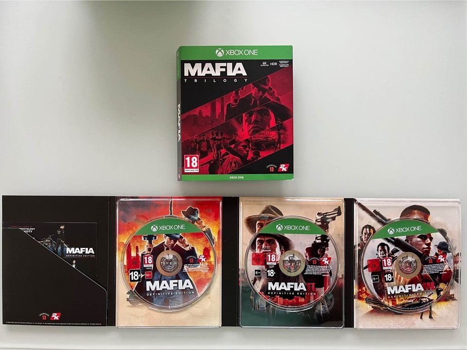 Prodám hru na xbox MAFIA TRILOGY - 2