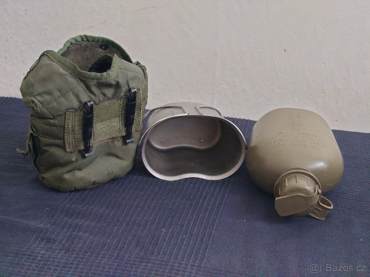 US Army polní láhev originál americká vojenská čutora - 2