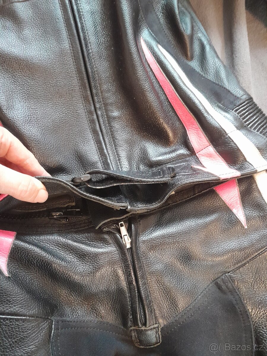 Dámská dvoudílná kombinéza 4SR, moto boty Gaerne - 2