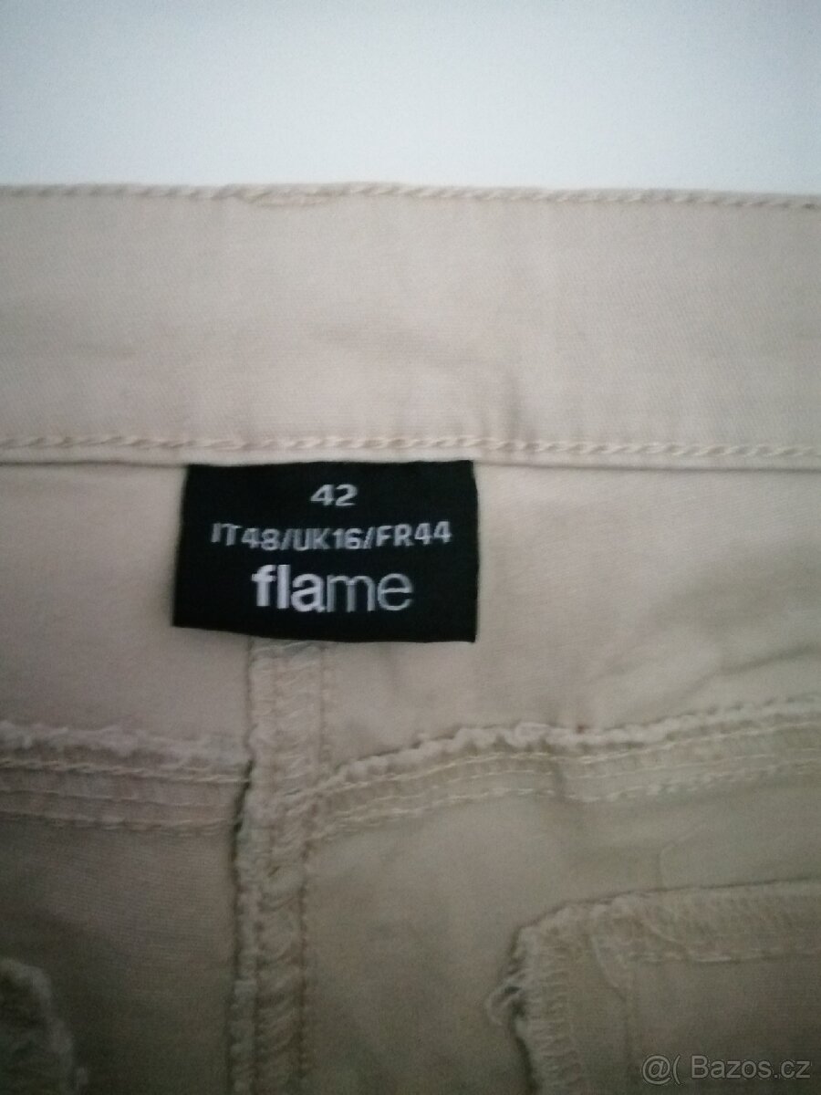 PRODÁM DÁMSKÉ SVĚTLÉ KALHOTY - 2