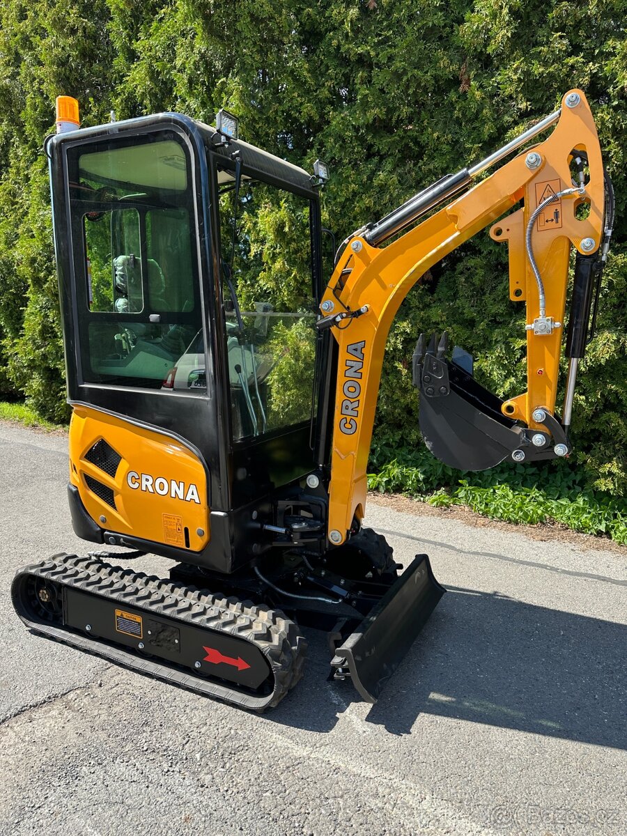 BAGR 18 s kabinou, kubota - 2