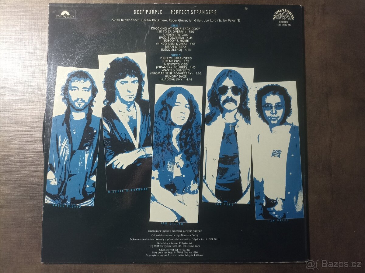 LP Deep Perple - Perfect Strangers - 1986 - 2