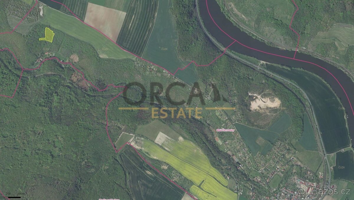 0,7 ha pozemku v k.ú. Malé Žernoseky - 2