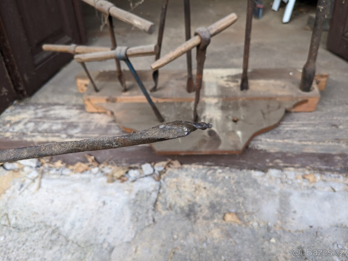 Sada ručních kovaných vrtáků - 2