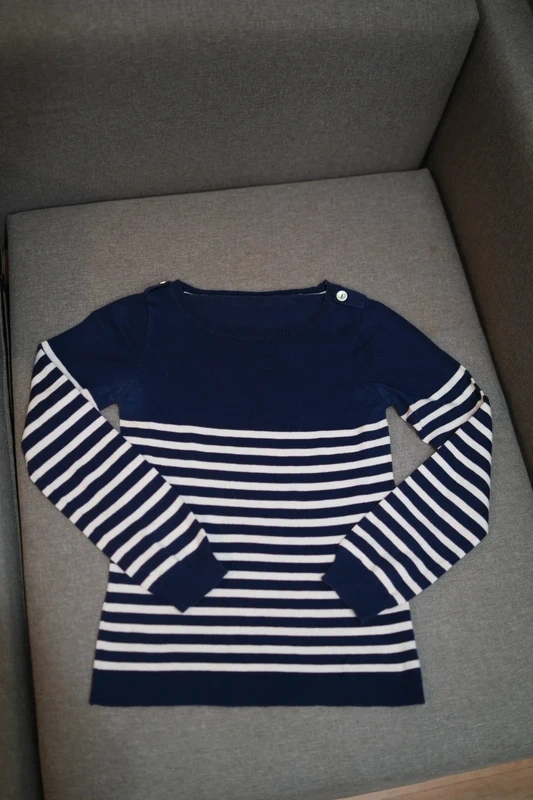 Dámský svetr s pruhy - 2