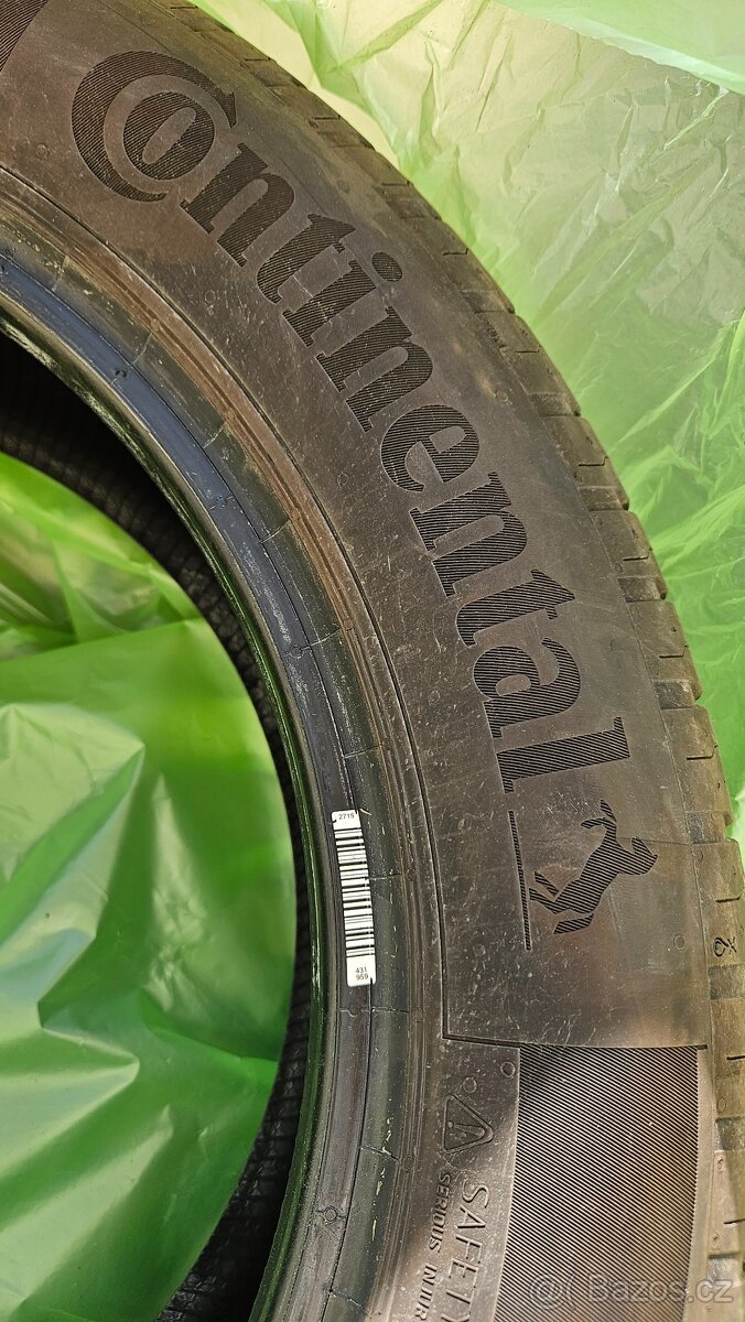 Nepoužitá sada letních pneu - Continental EcoContact 6 - 2