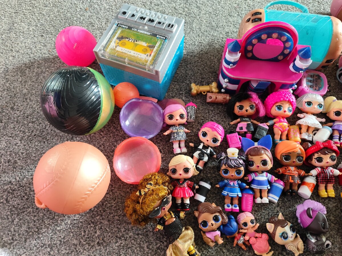 Velká sada panenek lol surprise - 2
