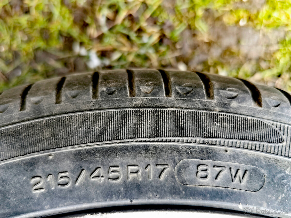 Litá kola s pneu 17" - 2