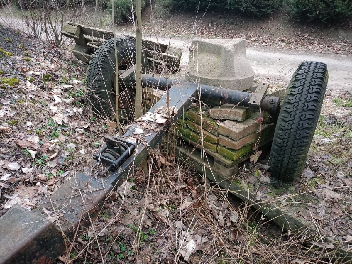 Náprava, traktor Zetor, kára - 2