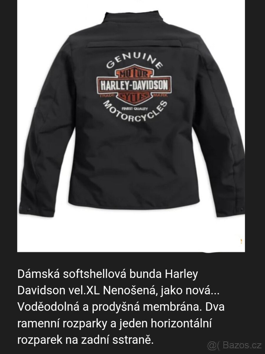 Dámská bunda Harley Davidson vel XL - 2