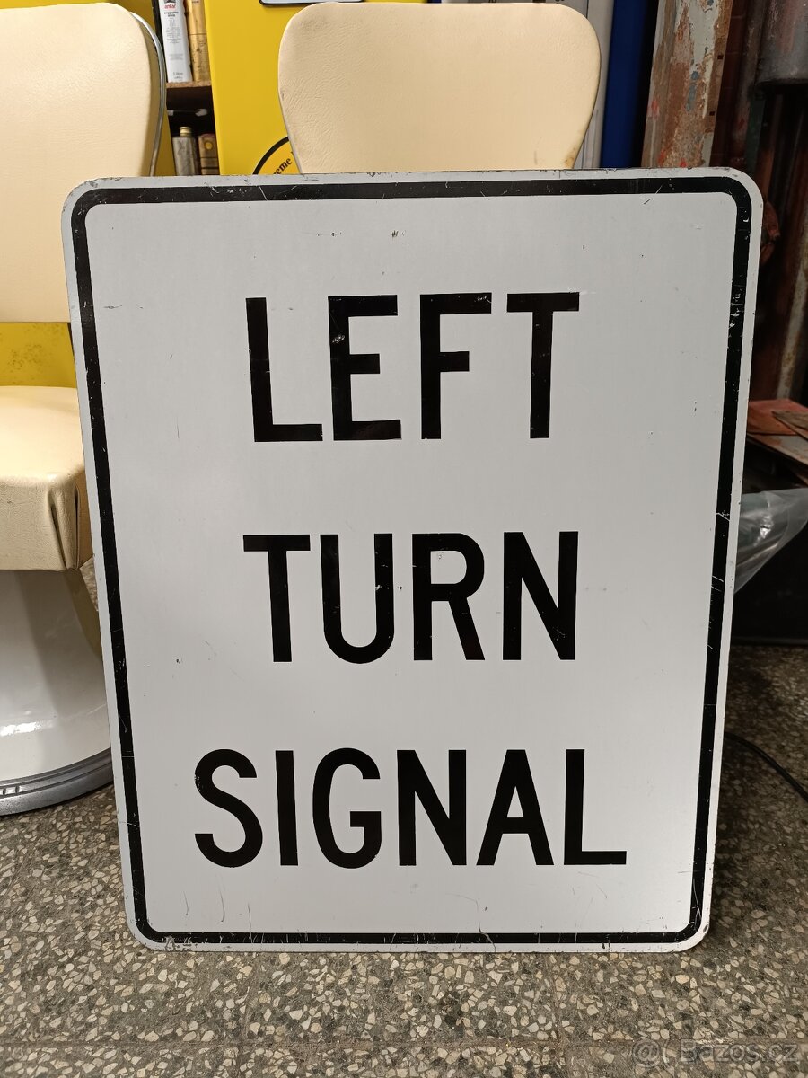 Stará Americká cedule, značka 60x77 cm slusna dekorace - 2