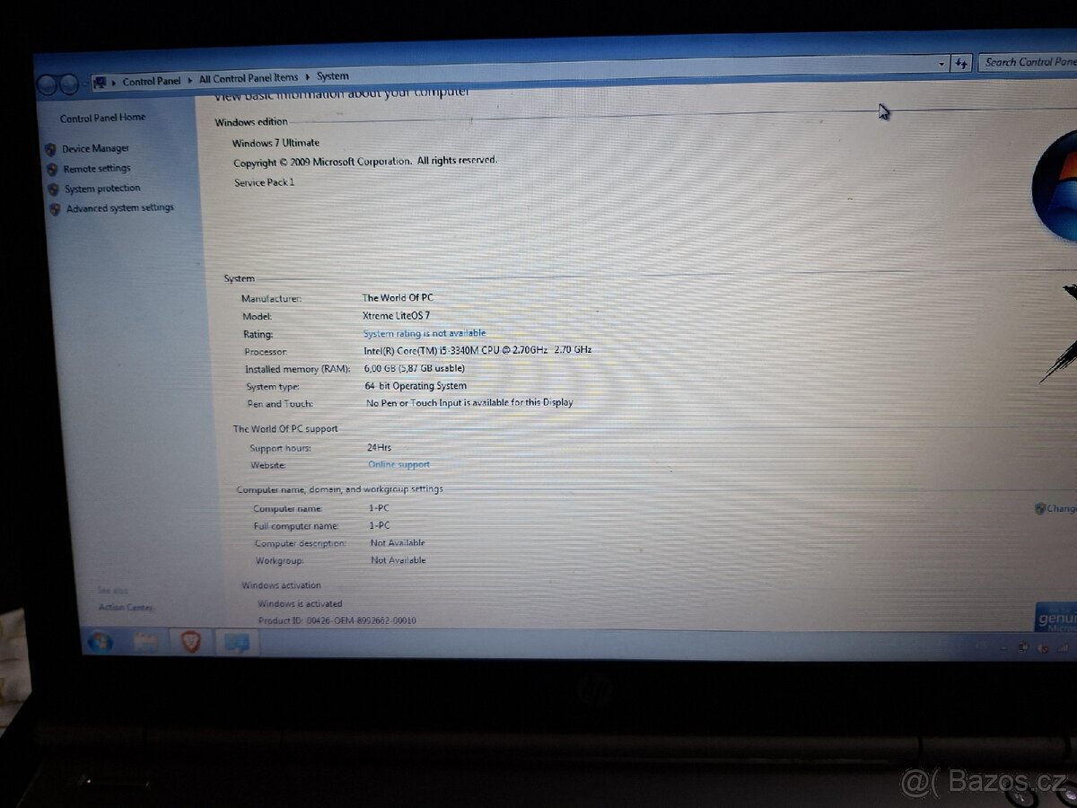 Hp 2570p elite - 2