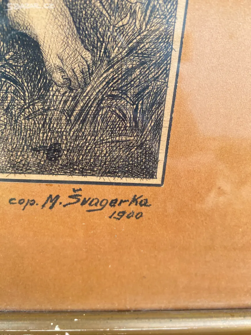 Stary obraz Švagerka - 2