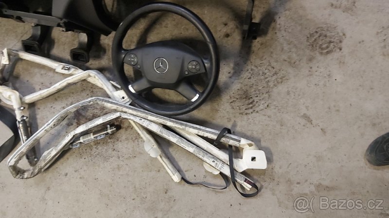 airbagová sada palubní přístrojová deska mercedes benz W212 - 2