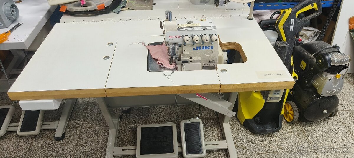 Průmyslový 4 nitny overlock JUKI MO-6714s - 2