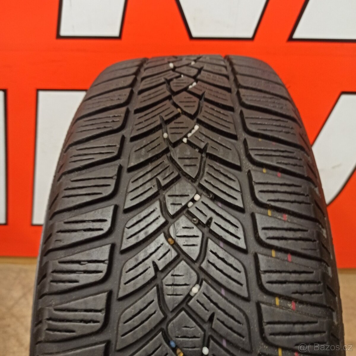ALU kola Borbet 5x112, ET48, zimní pneu 205/55 R16 - 2