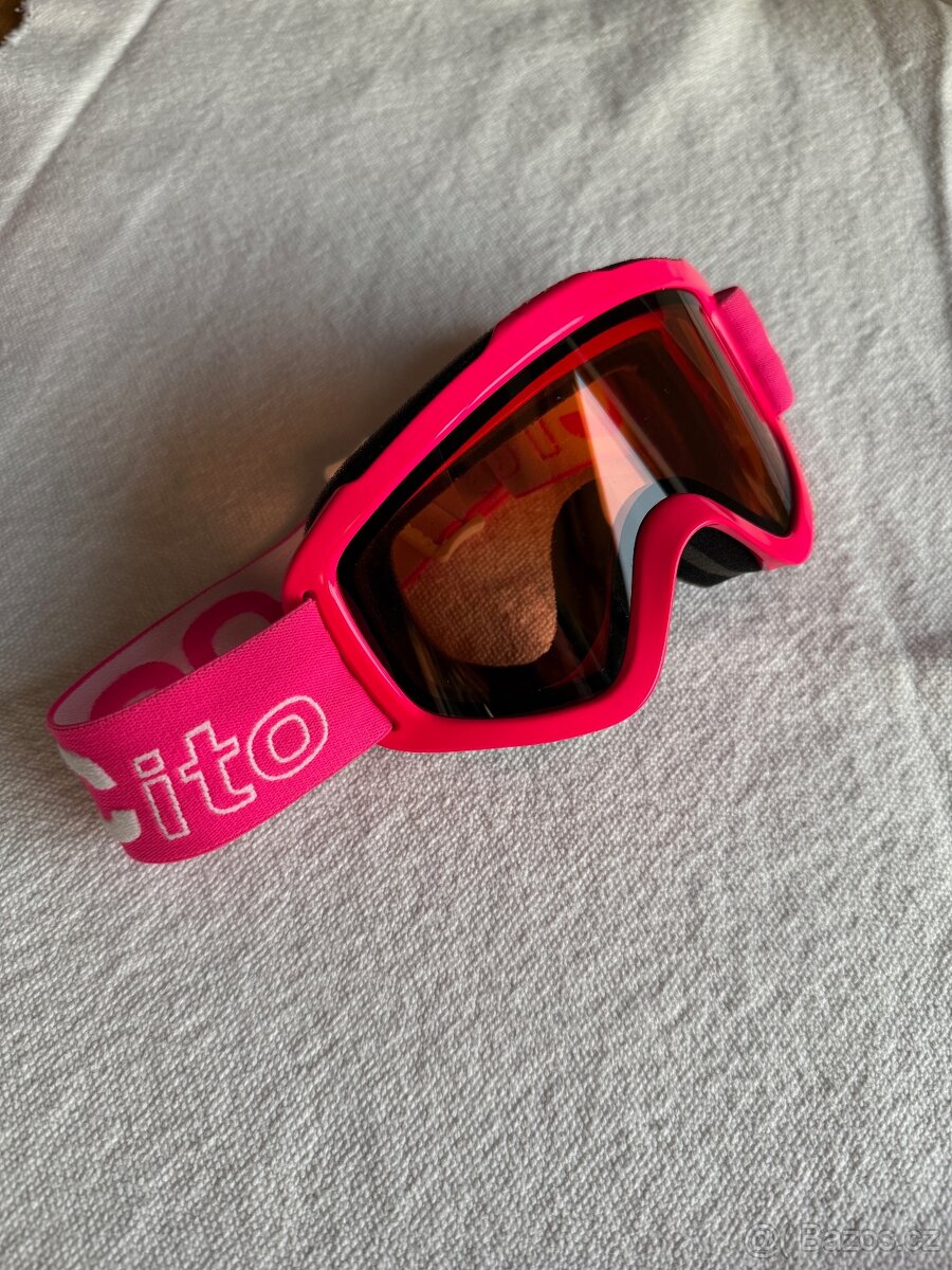 Dětská lyžařská helma POCito + brýle - 2