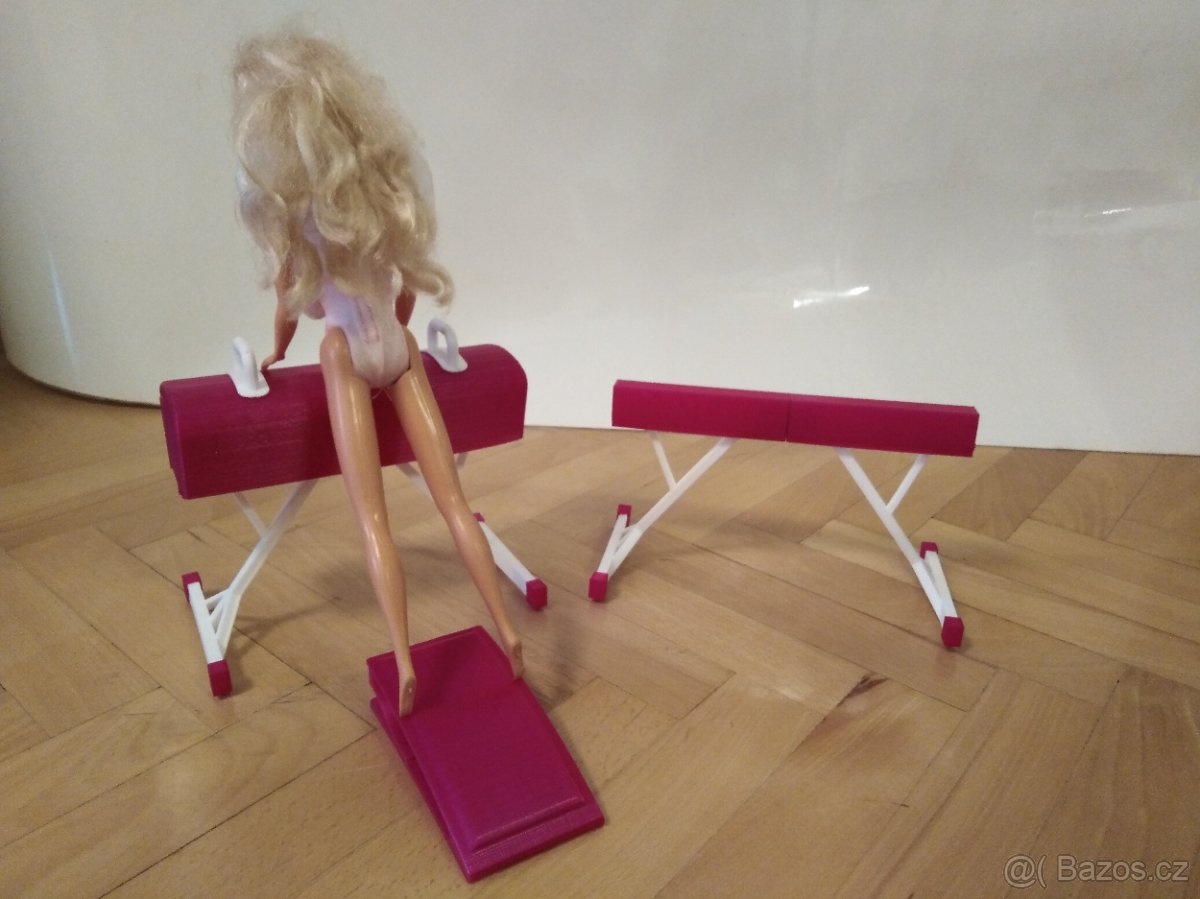 Set gymnastického nářadí pro Barbie - 2