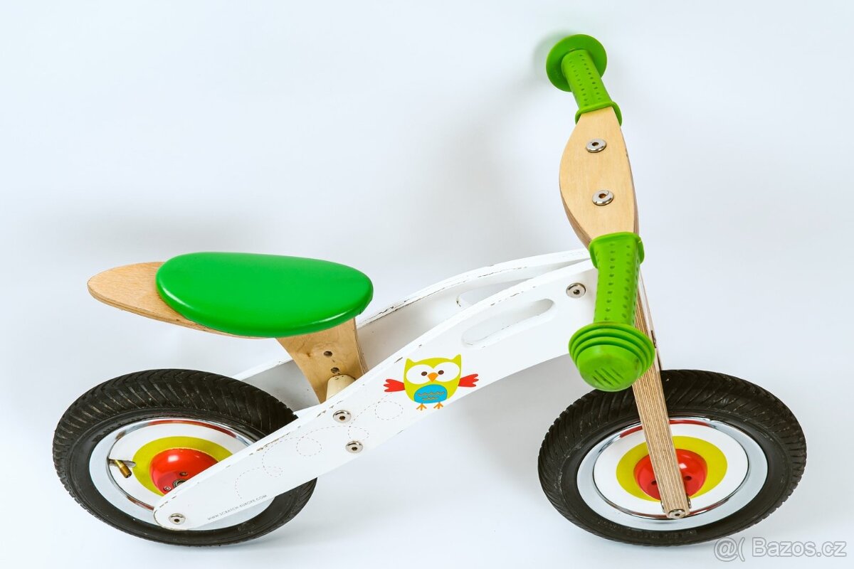 Dřevěné odrážedlo Sovička - 2