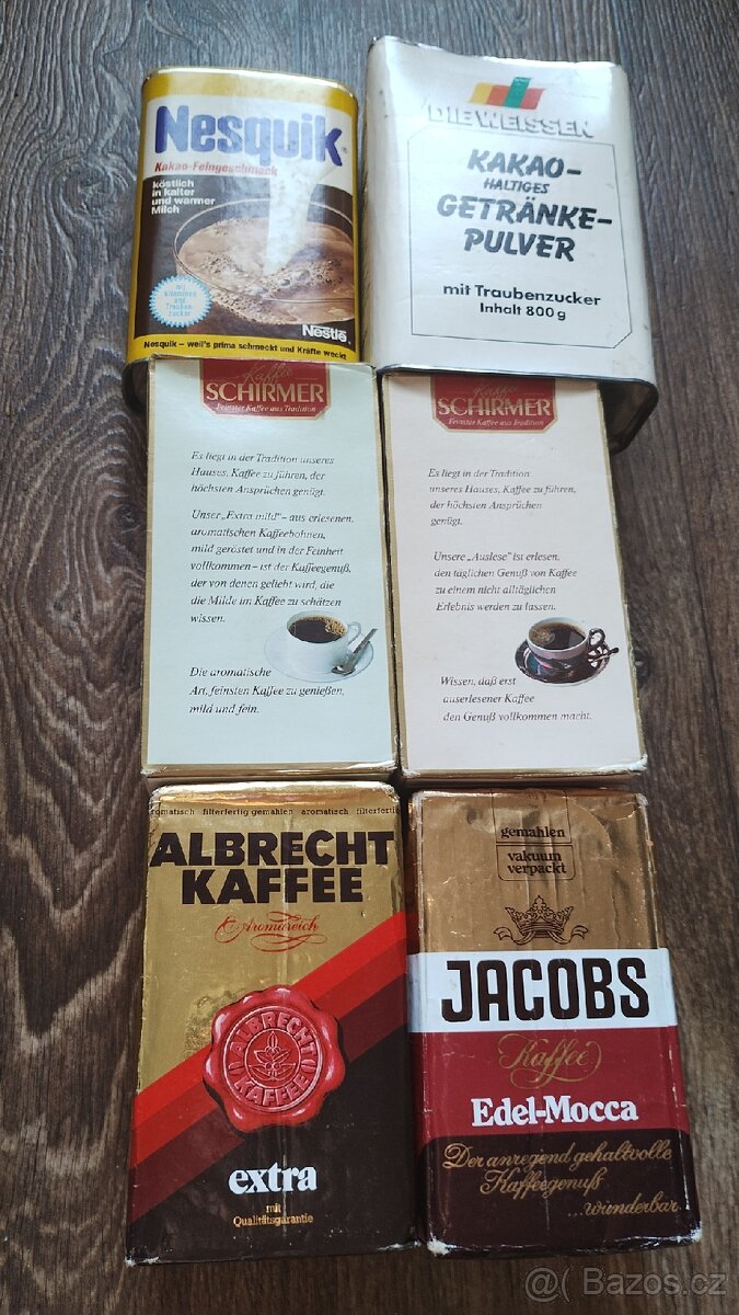 Káva mletá, kakao retro - 2