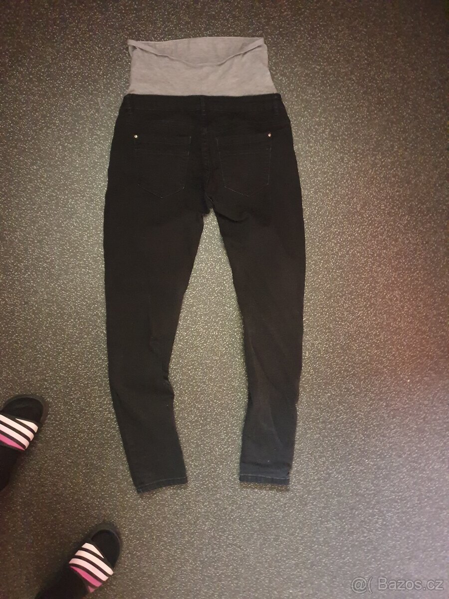 Těhotenské džíny vel. 38 - 2