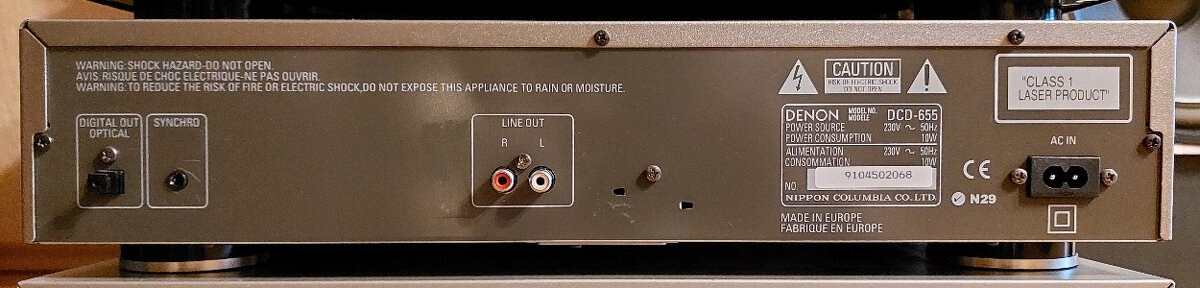 CD Player Denon DCD-655 - 2