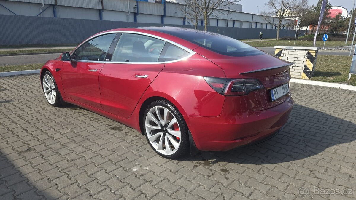 Tesla Model 3 Performance, FSD, záruka - 2