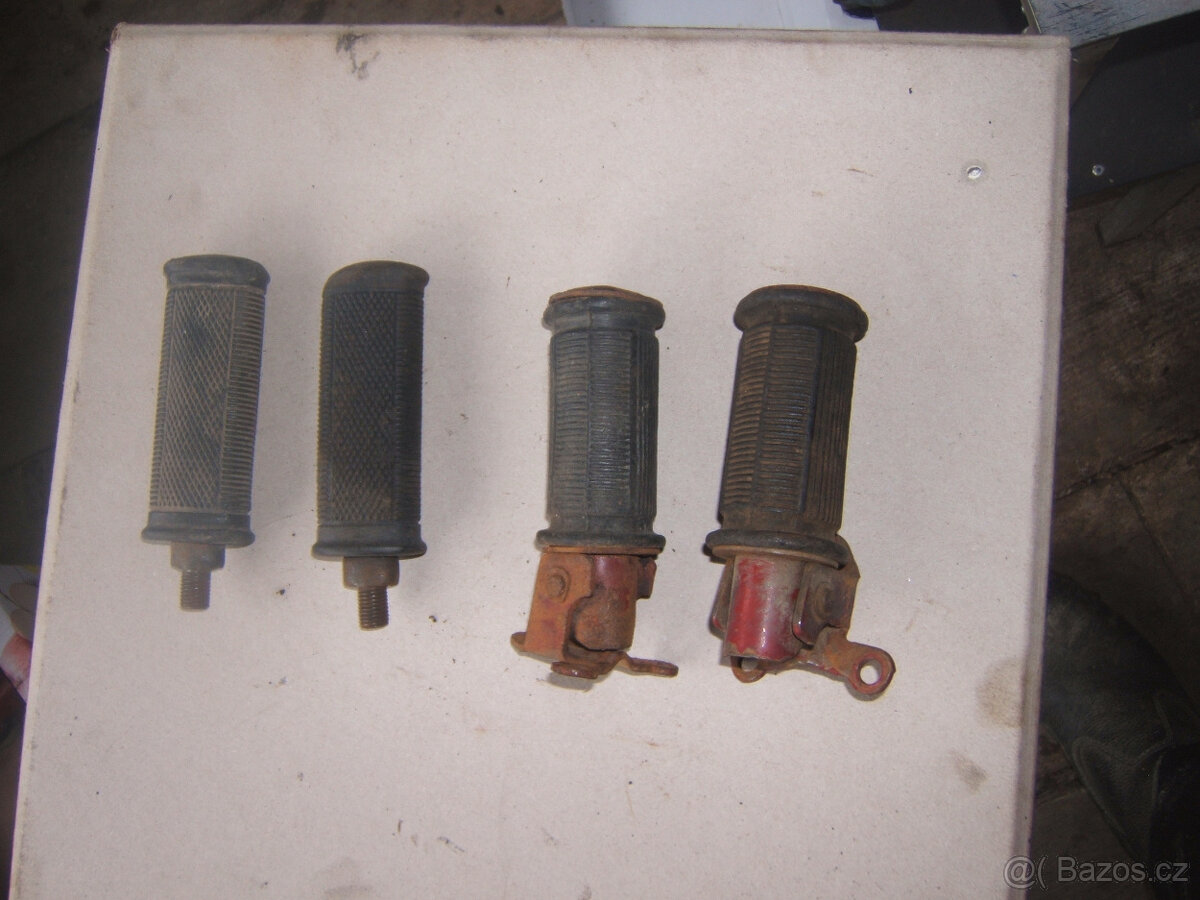 Stupačky na Jawa,ČZ - 2