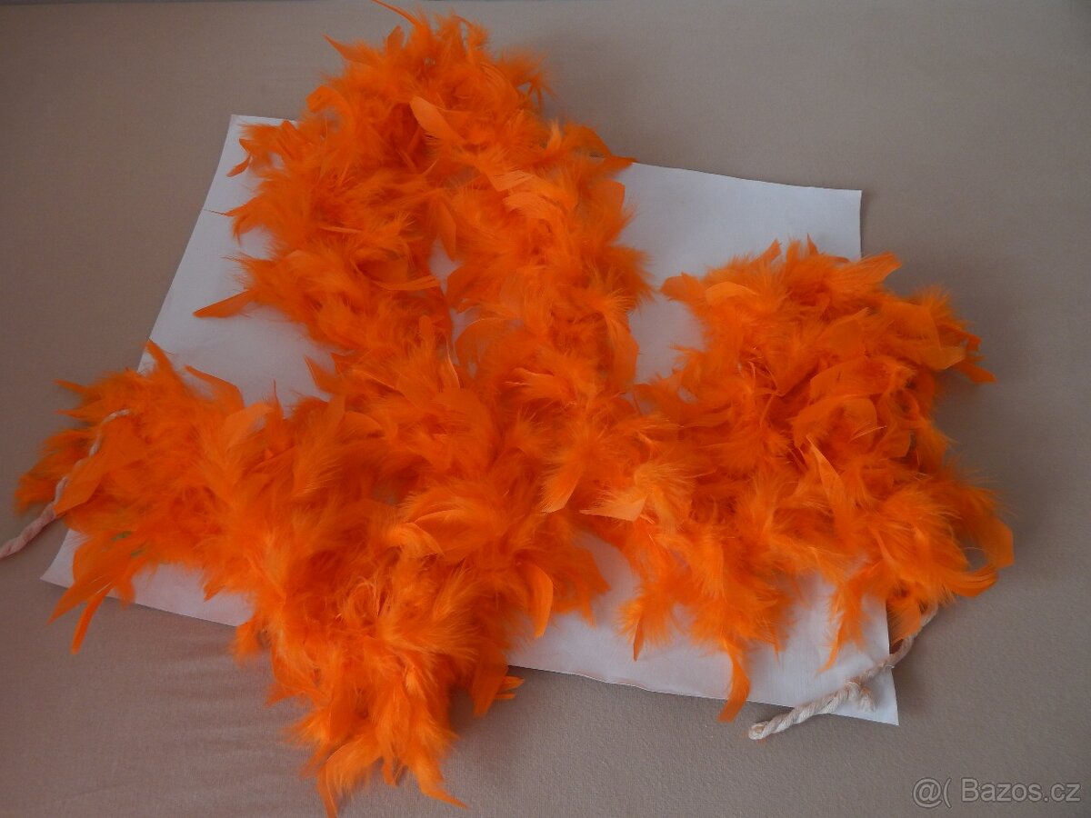 Péřové BOA - 2 metry - 2