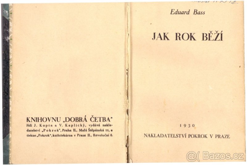 Jak rok běží, Ozvěny ( r. 1930 a 1927) - 2