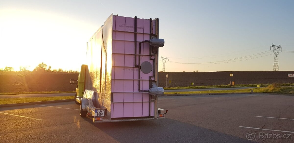 Fiat Ducato na přepravu bazénů 23cm výška ložné plochy - 2