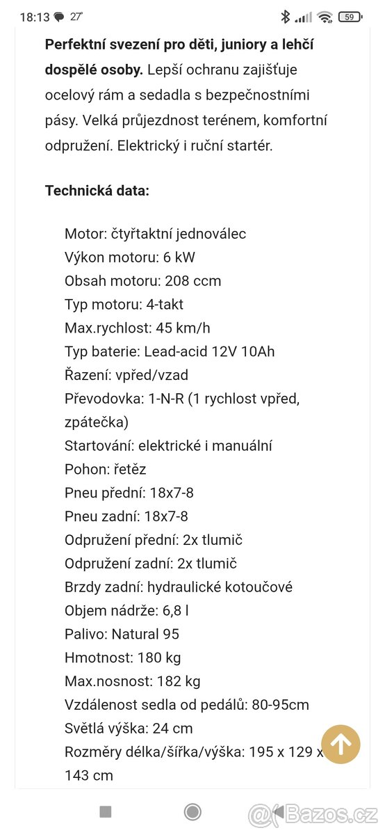 Dětská bugina
