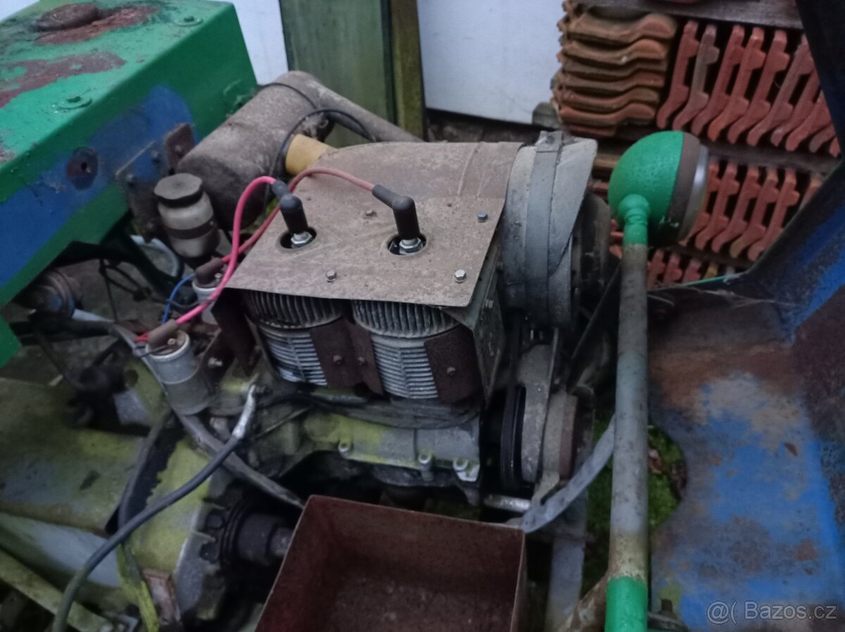 Traktor domácí výroby - 2