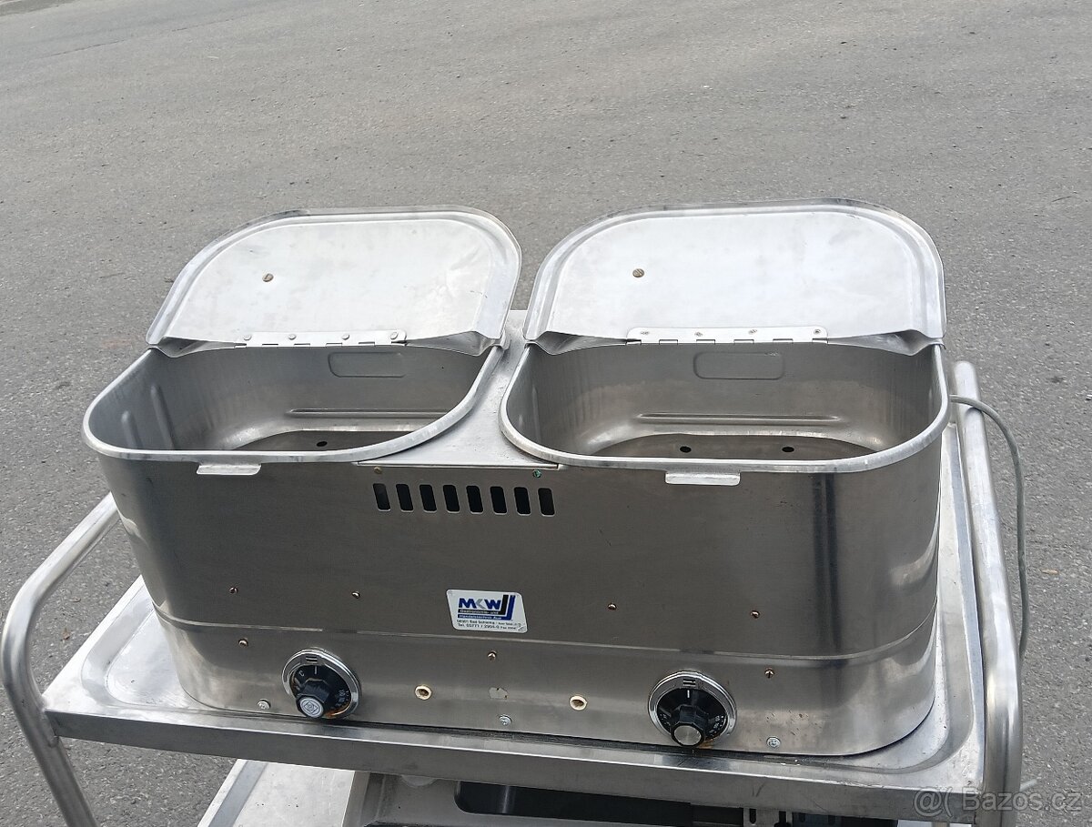 Ohřívač párků gastro. - 2