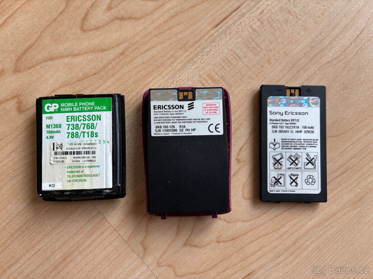 Ericsson baterie retro - 2