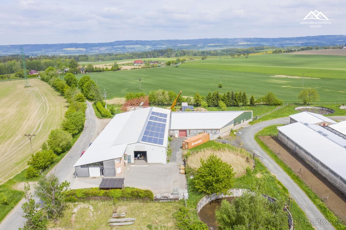 Pronájem provozního areálu, 2520 m2, Chotěboř - Svinný - 2