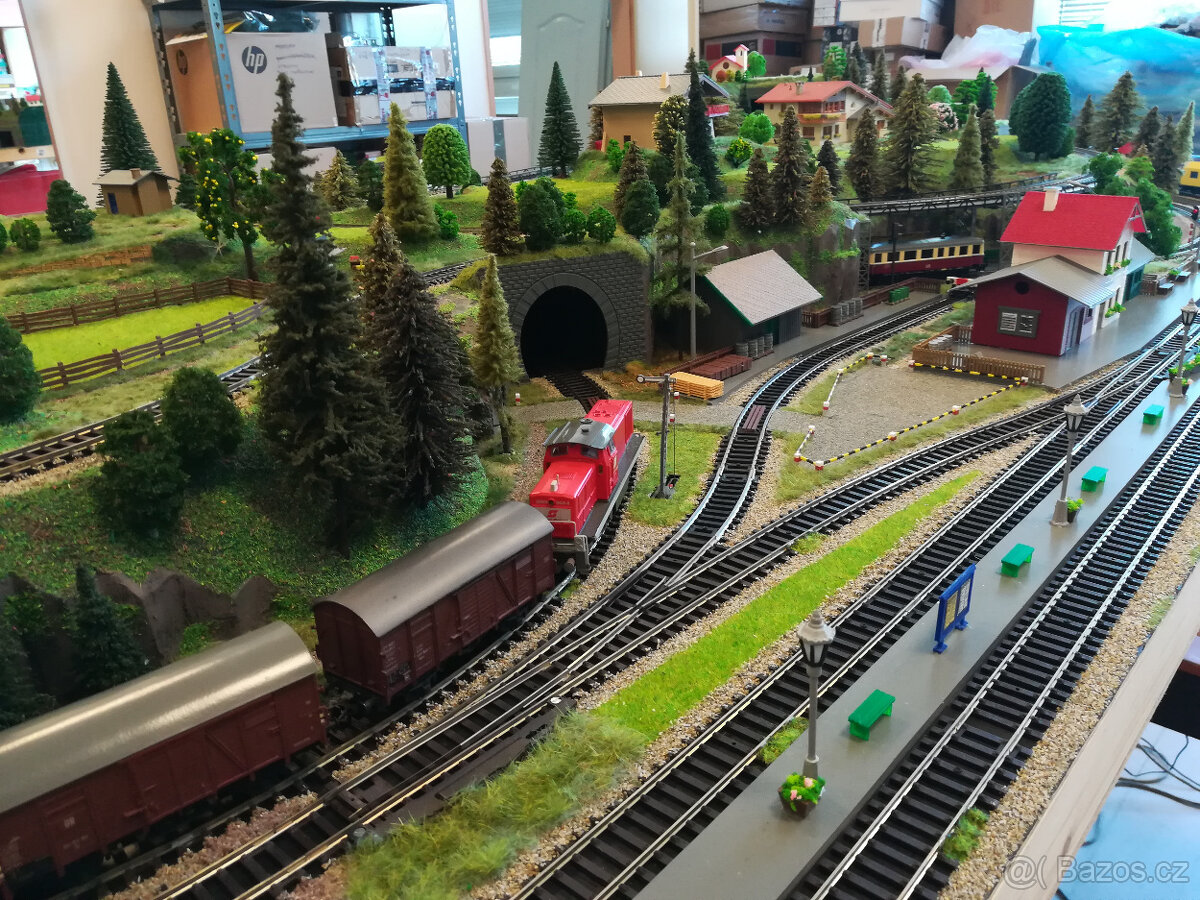 Kolejiště H0 230 x 118 cm - 2