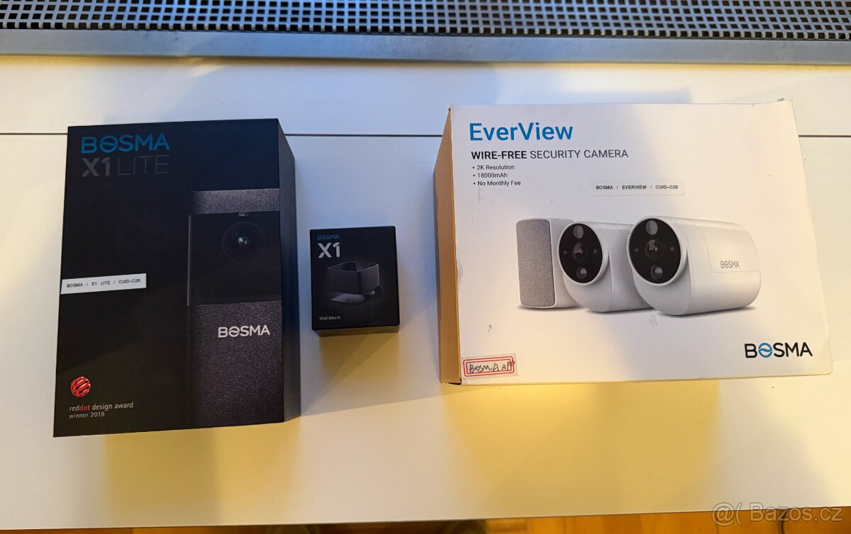 BOSMA 4 x kamera 2K venkovní 18 000 mAh baterie pro dlouhou - 2