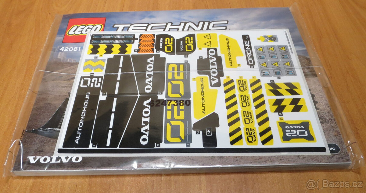 LEGO 42081 Volvo koncept kolového nakladače ZEUX - 2