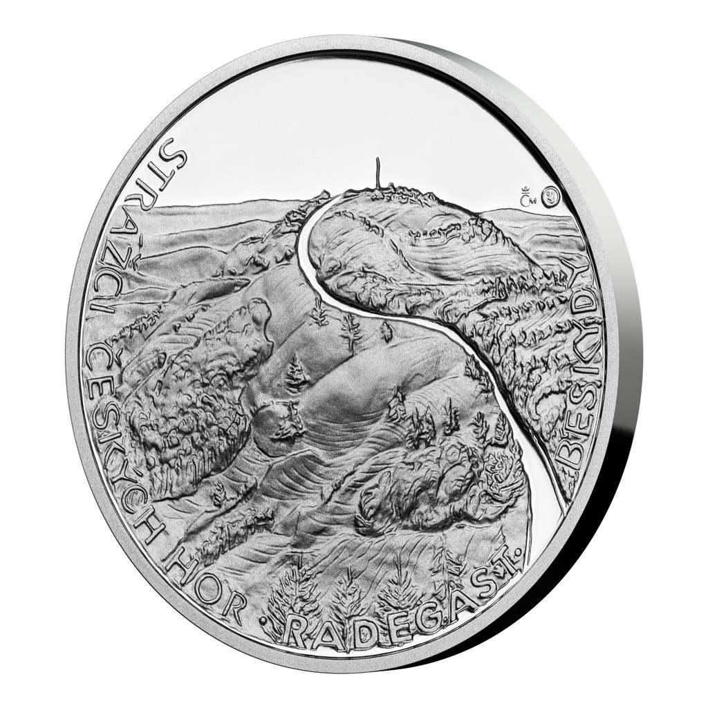 Stříbrná medaile Strážci českých hor-Radegast (Beskydy) - 2