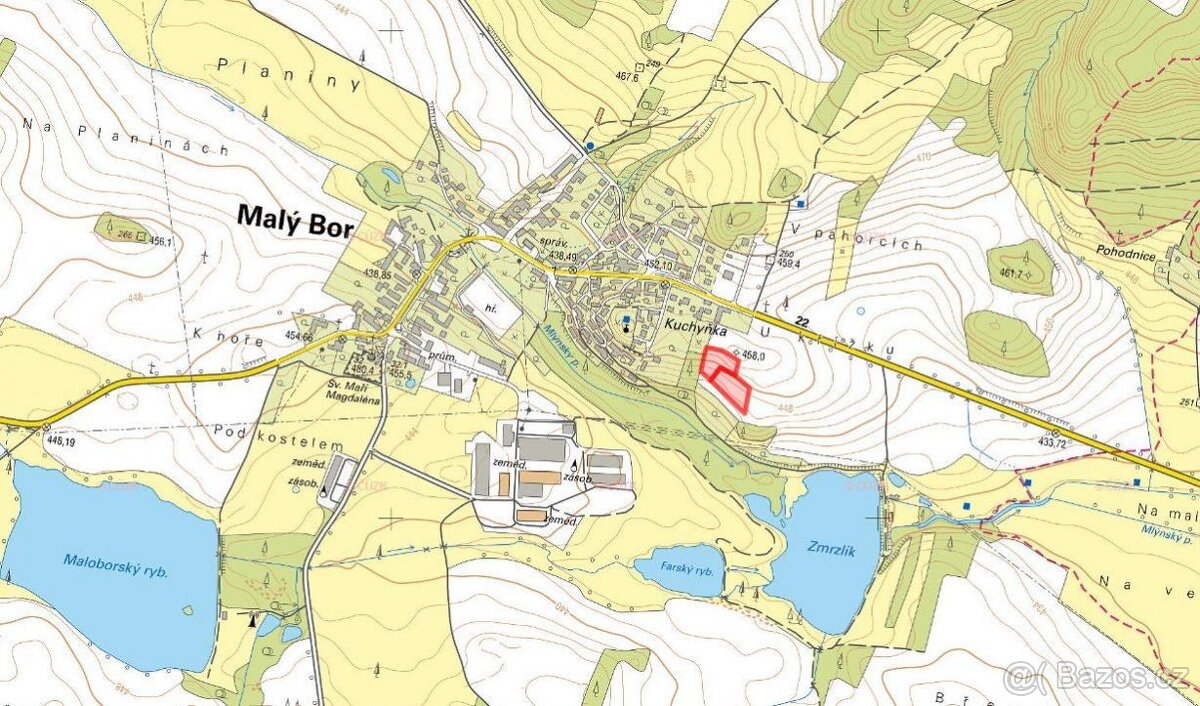 Zemědělská půda, prodej, Malý Bor, Klatovy - 2