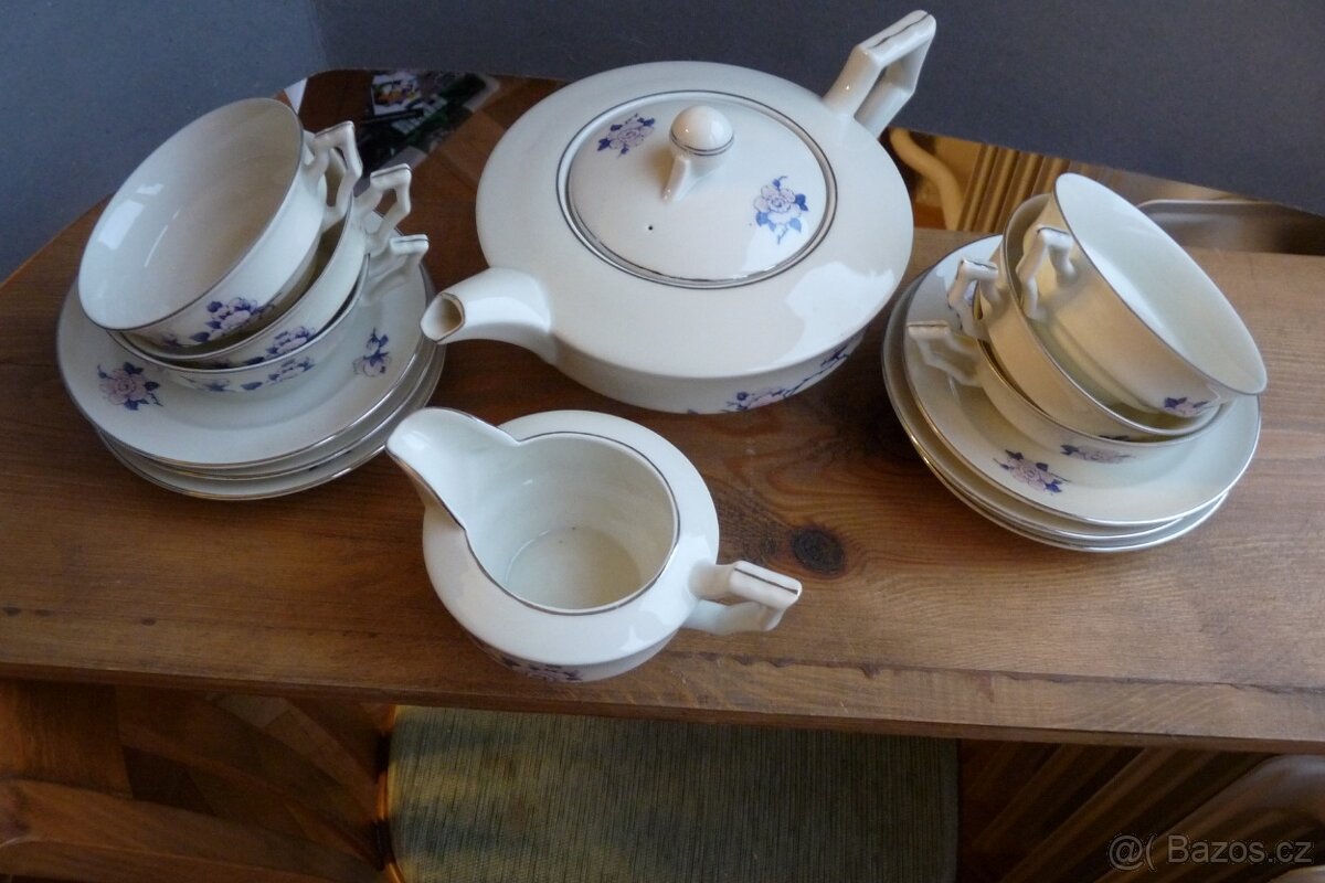 Čajový servis -Loučky - 2
