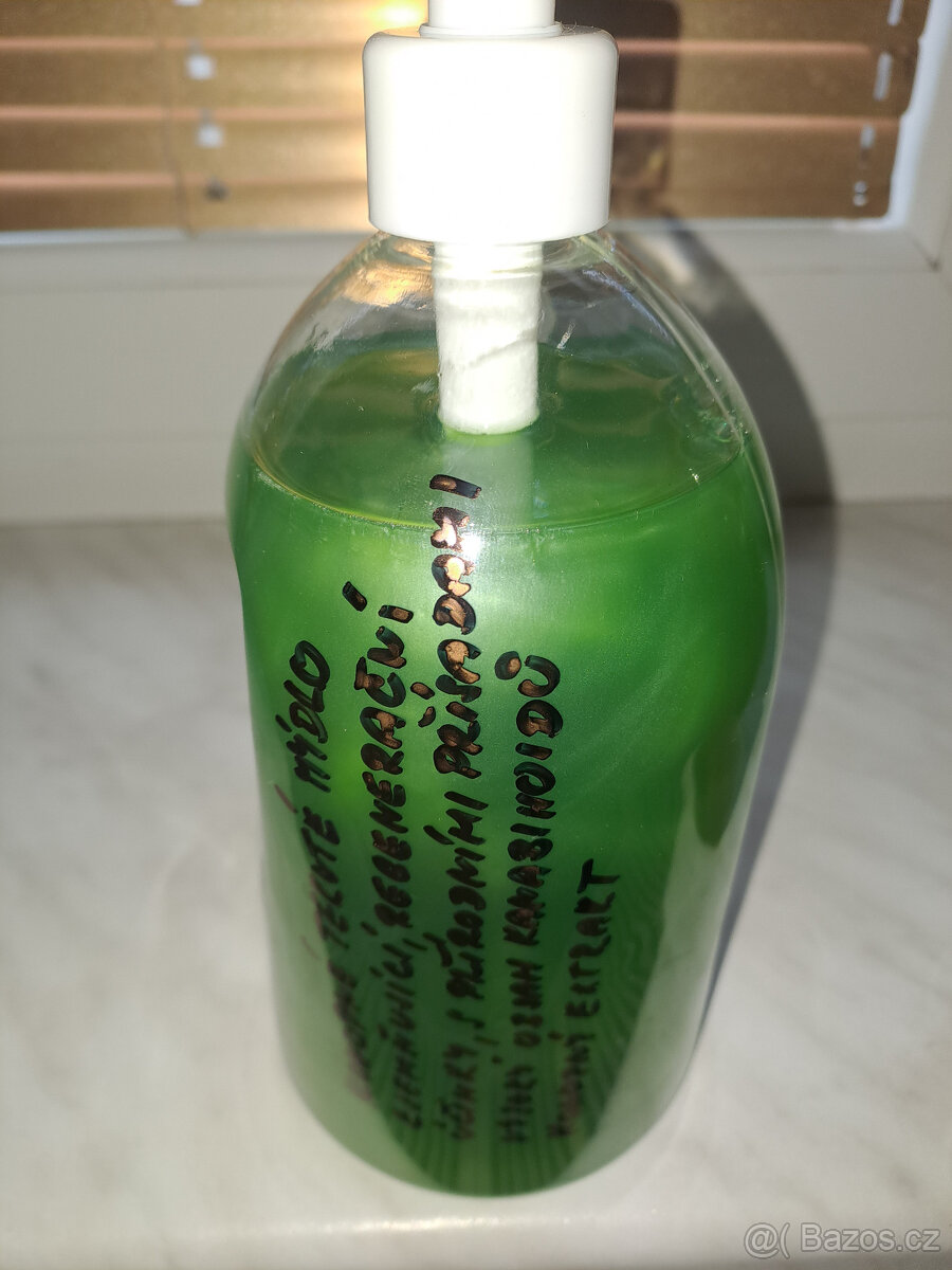 Domácí konopná kosmetika šampom,mýdlo,sprchový gel.aloa - 2