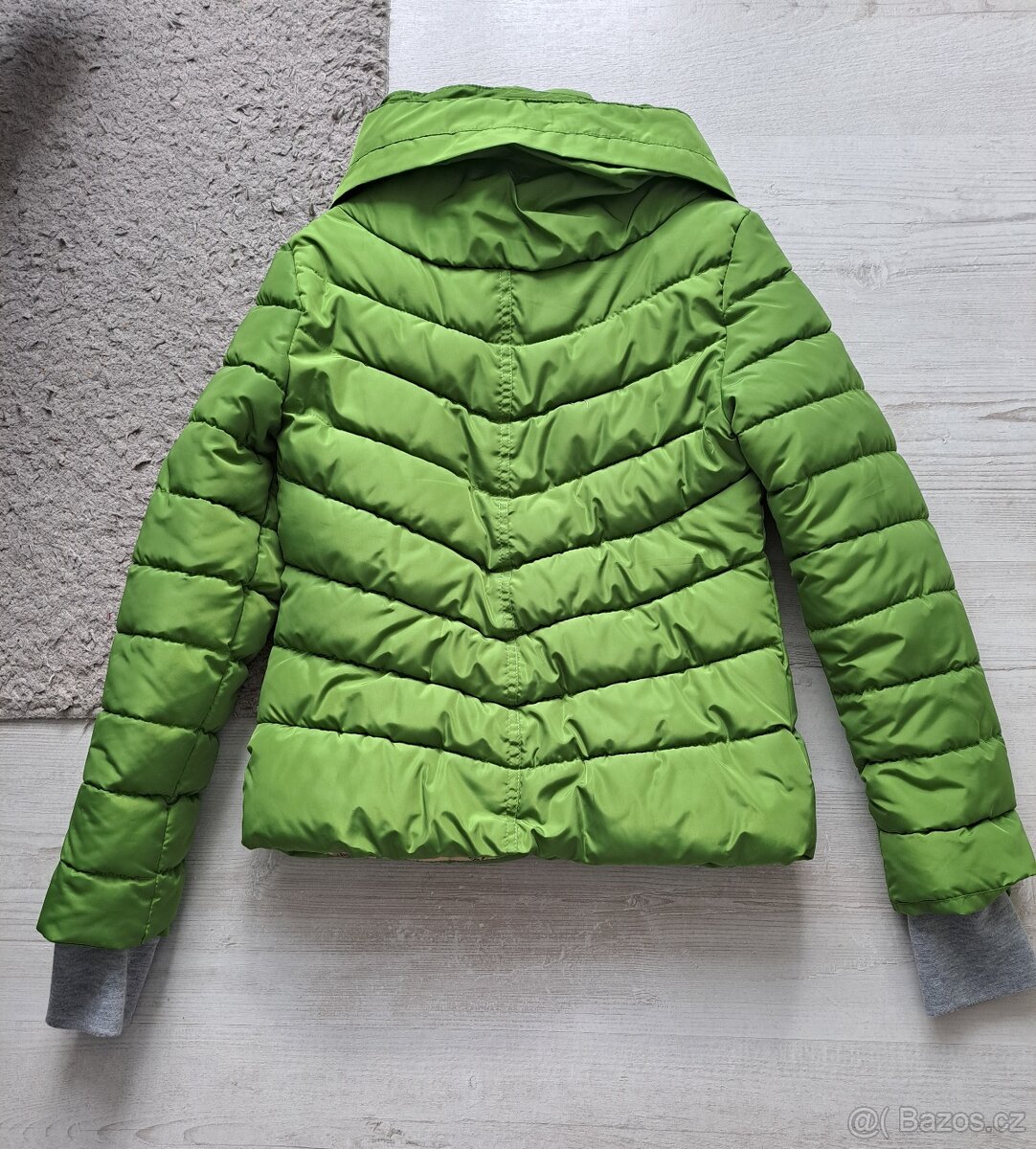 Bunda zelená velikost S - 2