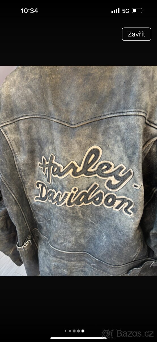 KOŽENÁ BUNDA HARLEY DAVIDSON - 2