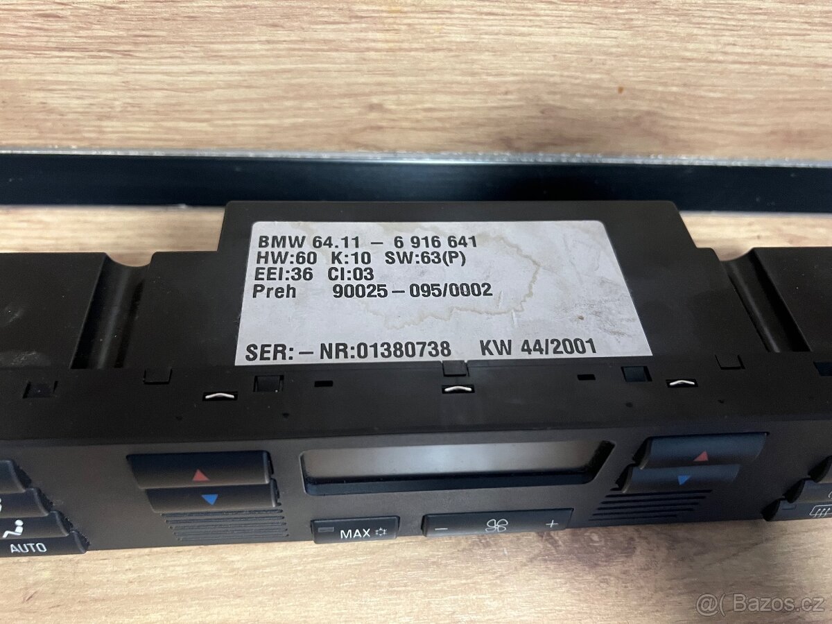 BMW E39 klimapanel - 2