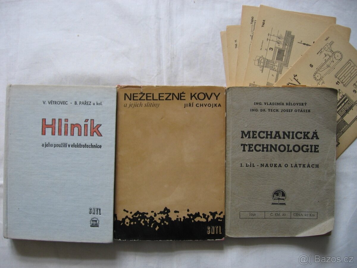 Knihy technické - 5 ks - 2