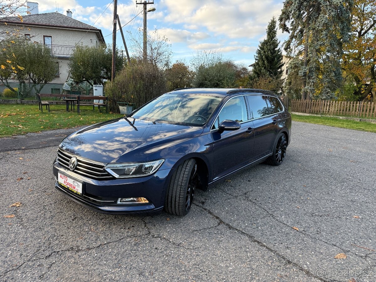 Passat b8 variant 1.4 tsi 110 kw top stav - 2